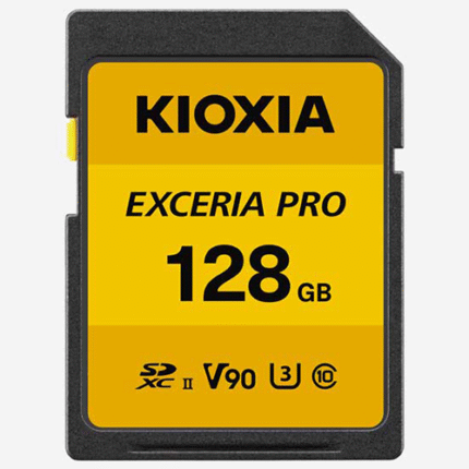 Kioxia Exceria Pro 128gb SD Memory Card