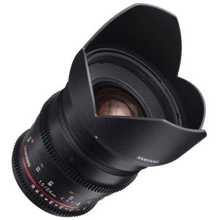 Samyang 24mm T1.5 VDSLRII Cine Lens for Canon EF Mount