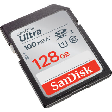 SanDisk 128GB Ultra SDXC UHS-I 100MB/S Memory Card