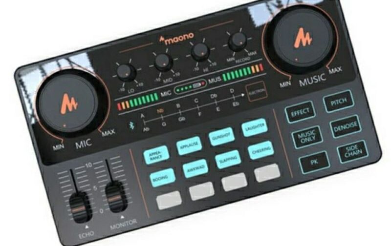 MAONOCASTER Lite AU-AM200 Portable All-In-One Podcast Production Studio