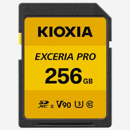 Kioxia Exceria Pro 256gb SD Memory Card
