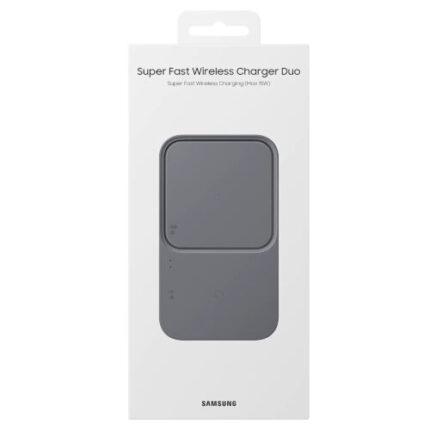 Super Fast Wireless Charger Duo (with Adapter and Cable)