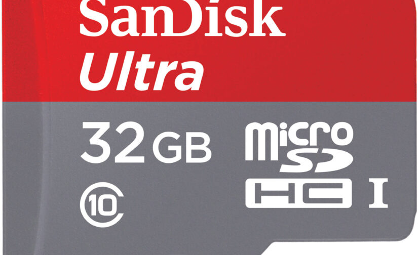 SanDisk 32GB Class 10 Micro SDHC Memory Card