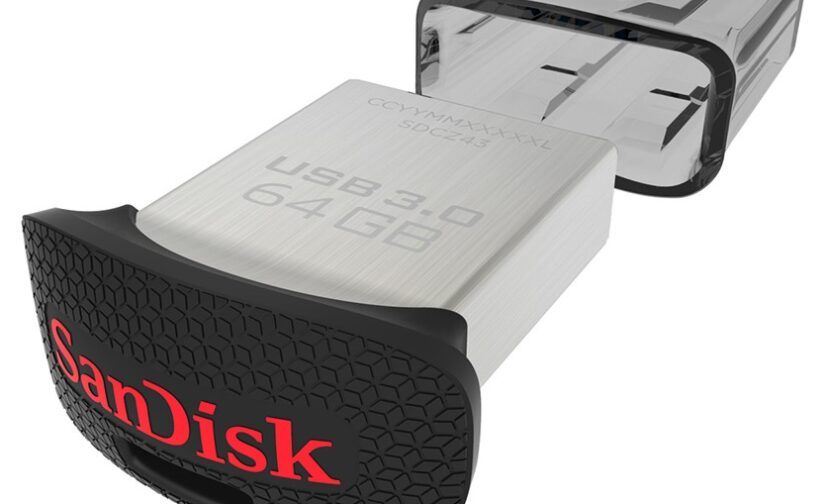 SanDisk Ultra Fit 64GB USB 3.0 Flash Drive