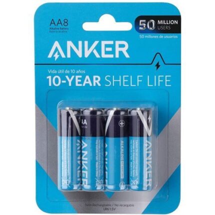 ANKER AA8 ALKALINE BATTERIES 8-PACK