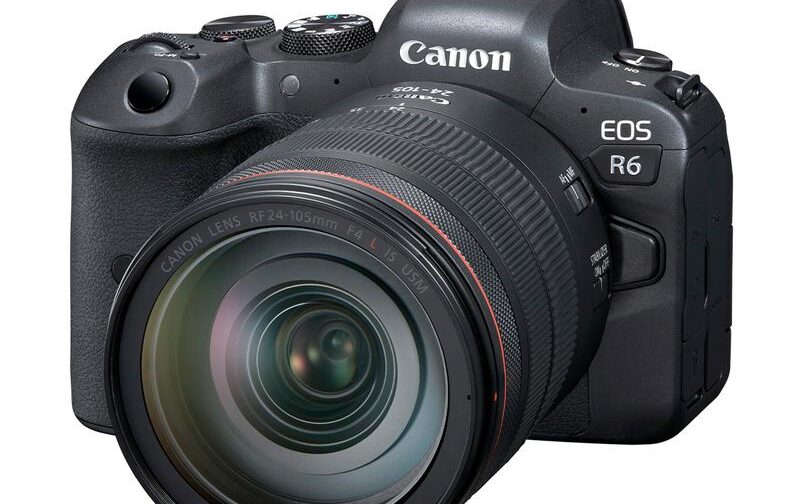 Canon EOS R6 Mirrorless Digital Camera with 24-105mm f4-7.1 IS STM Lens