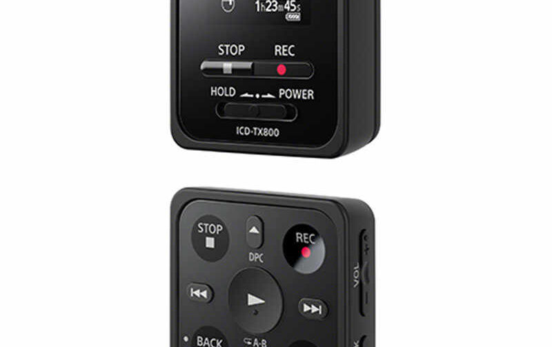 Sony ICD-TX800 Digital Voice Recorder and Remote