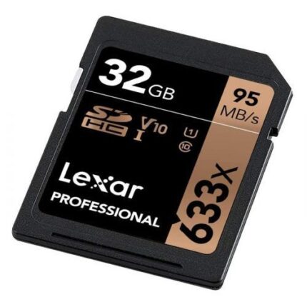 Lexar Professional 633x 32GB SDHC UHS-I/U3 Card