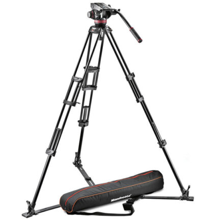 Manfrotto 502HD Ball Base Fluid Head / 546GB Tripod / and Carrying Bag