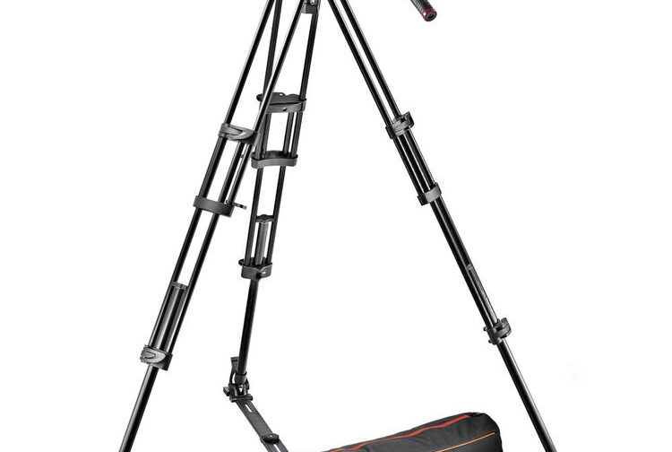 Manfrotto 502HD Ball Base Fluid Head / 546GB Tripod / and Carrying Bag