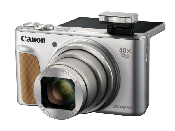 PowerShot-SX740-HS-SL.jpg Canon Powershot SX740 HS Digital Camera 20.3MP 4K Video - Image 1