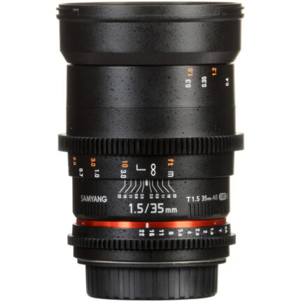 Samyang 35mm T1.5 AS UMC Cine Lens for Canon EF Mount