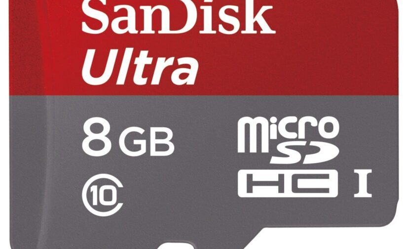Sandisk 8GB  MicroSDHC Memory Card