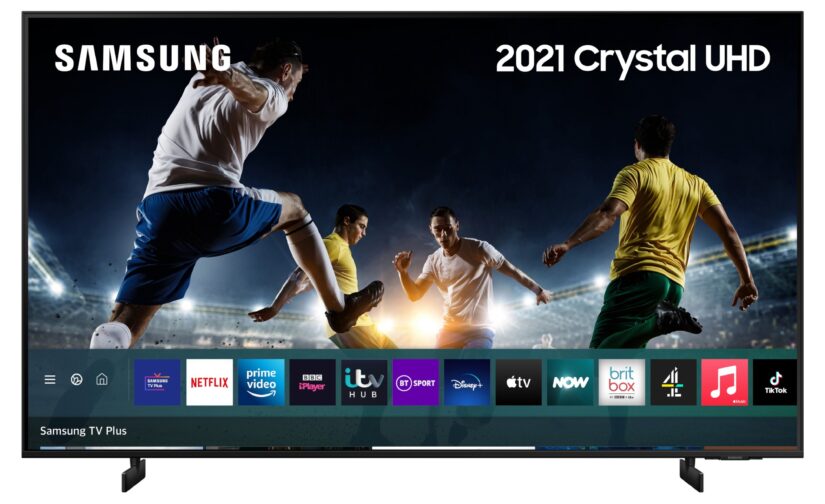 SAMSUNG 65-INCH 65AU8000 CRYSTAL UHD 4K SMART TV