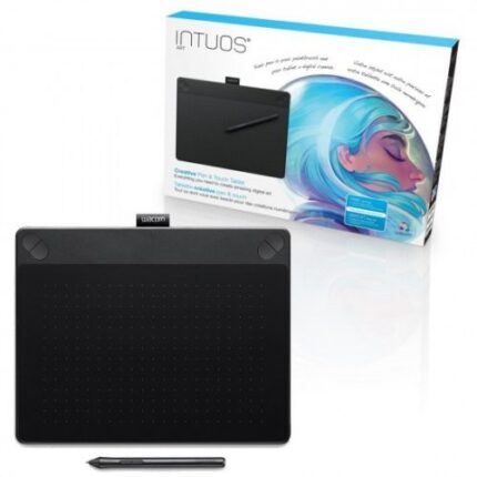 Wacom Intuos Art Medium CTH-690 Pen and Touch Digital Graphics Drawing Tablet