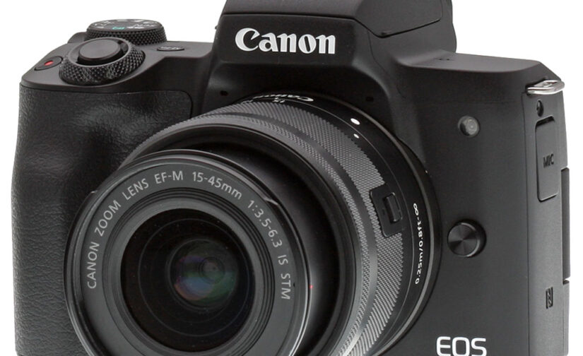 Canon EOS M50 Mirrorless Digital Camera with 15-45mm Lens