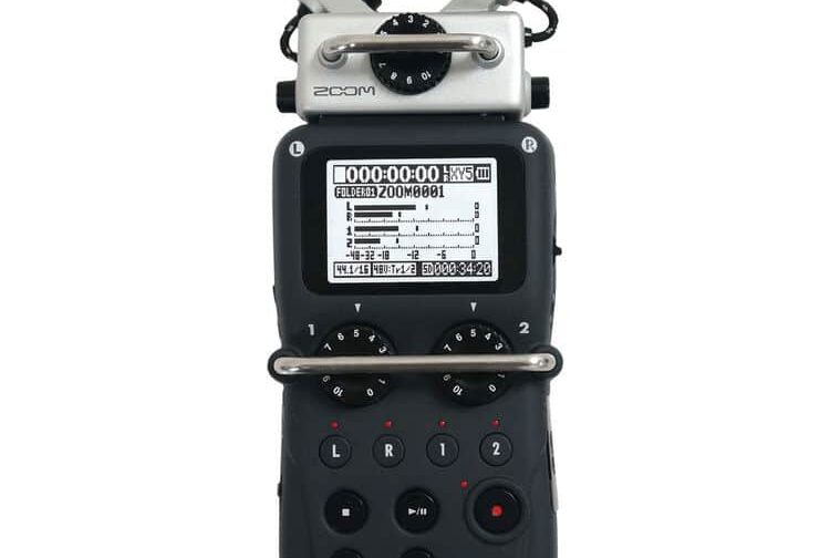 Zoom H5 4-Input / 4-Track Portable Handy Recorder with Interchangeable X/Y Mic Capsule