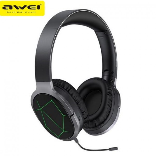 awei-a799bl.2.jpg AWEI A799BL Gaming Headset Bluetooth V5.0 3D Sound Foldable Wireless Headphone - Image 1
