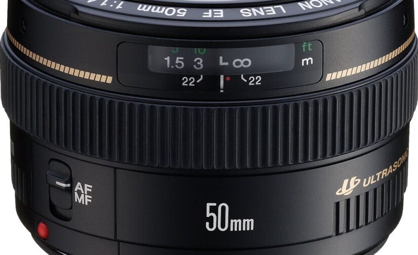 Canon EF 50mm f/1.4 USM Lens