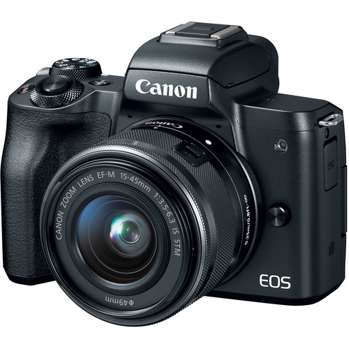 Canon EOS M50 with 15-45MM lens Digital Camera
