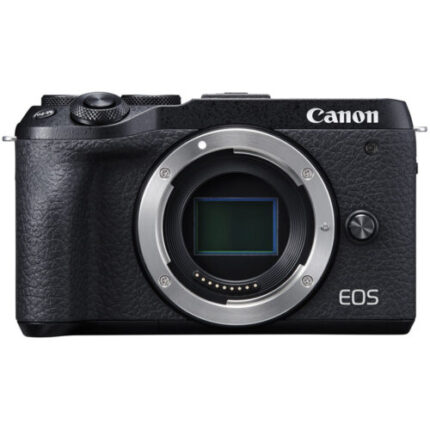 Canon EOS M6 Mark II Mirrorless Digital Camera with 15-45mm STM Lens and EVF