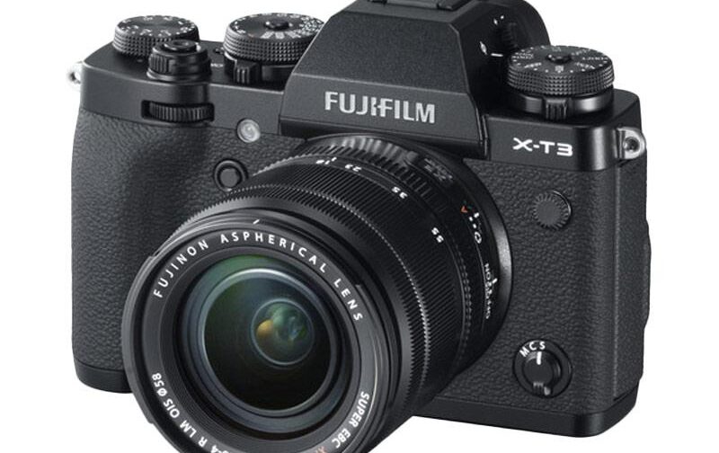 FUJIFILM X-T3 Mirrorless Digital Camera with 18-55mm Lens