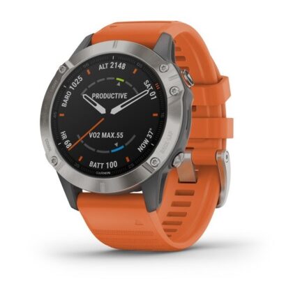 Garmin fenix 6 Sapphire Titanium GPS Smartwatch