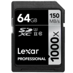 Lexar® 64GB Professional 1000x SDHC™/SDXC™ UHS-II Card - Image 3