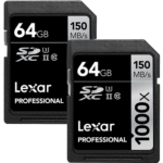 Lexar® 64GB Professional 1000x SDHC™/SDXC™ UHS-II Card - Image 2