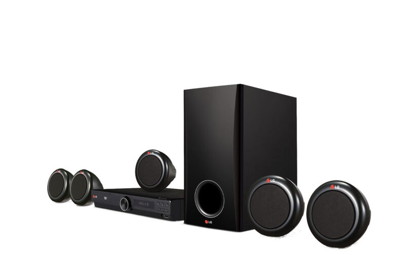 LG DH3140S HOME THEATER SYSTEM 5.1CH  Black - (300W)