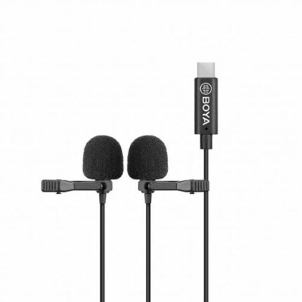 BOYA BY-M3D Digital Dual Omnidirectional Lavalier Mic