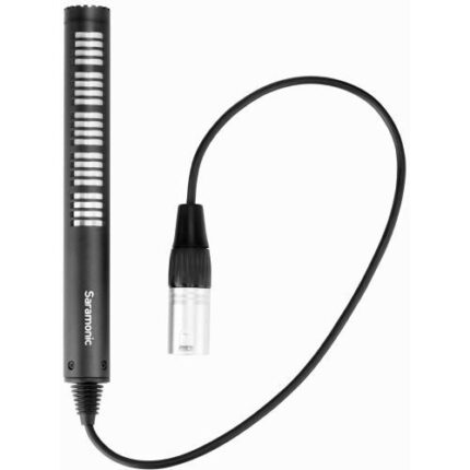 Saramonic SR-NV5X Short Shotgun Microphone with Hardwired XLR Cable