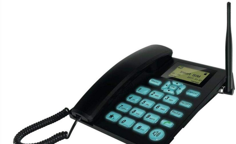 SQ Mobile SQ LS 820 - Fixed Wireless Phone - Black DOUBLESIM
