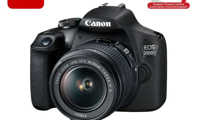 Canon EOS 2000D DSLR 18-55mm Lens