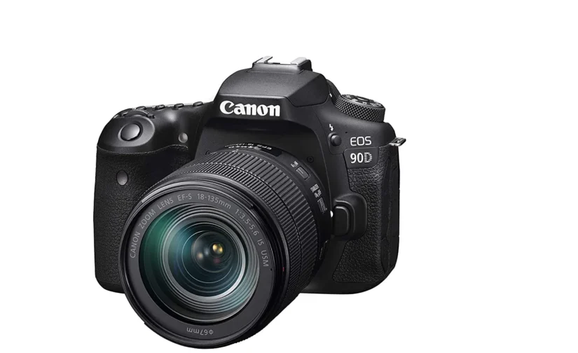 Canon DSLR EOS 90D with 18-135mm USM Lens