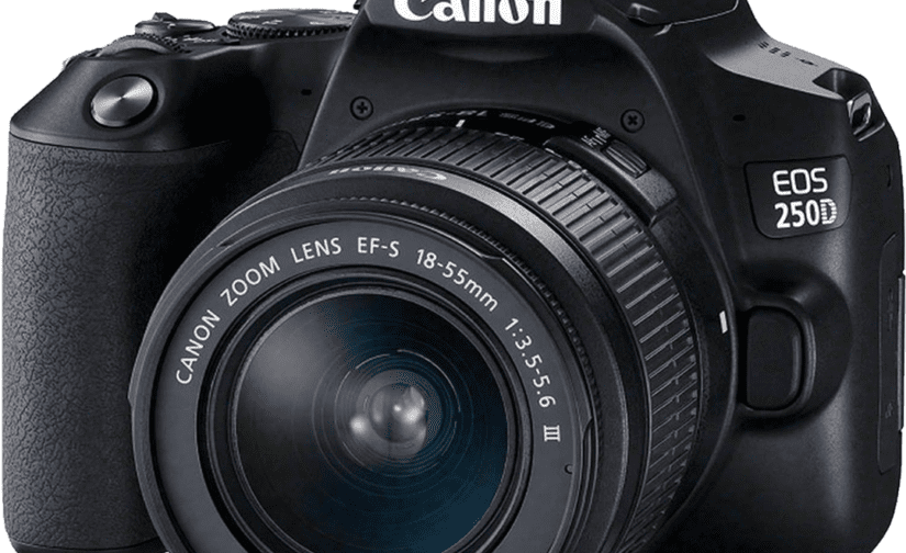 Canon EOS 250D DSLR Camera with 18-55mm Lens