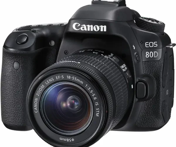 Canon EOS 80D DSLR 18-55mm Lens Camera