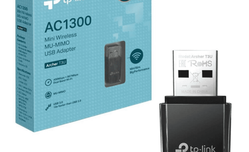 TP-Link AC1300 Mini Wireless MU-MIMO USB Adapter – TL-ARCHER T3U
