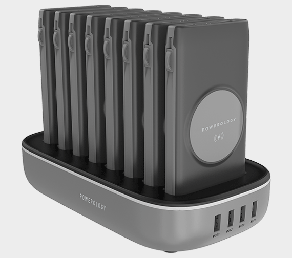 POWEROLOGY 10000MAH 20W PD 8 IN 1 POWER STATION