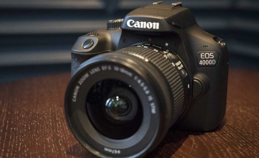 Canon EOS 4000D DSLR Camera EF-S 18-55 mm