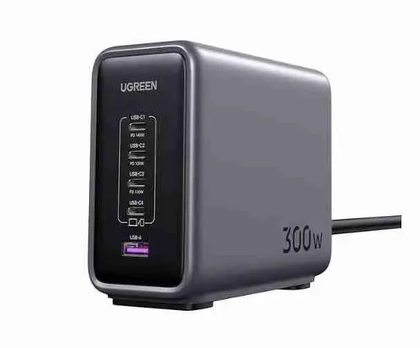 Nexode 300W 5-Port PD GaN Fast Charge