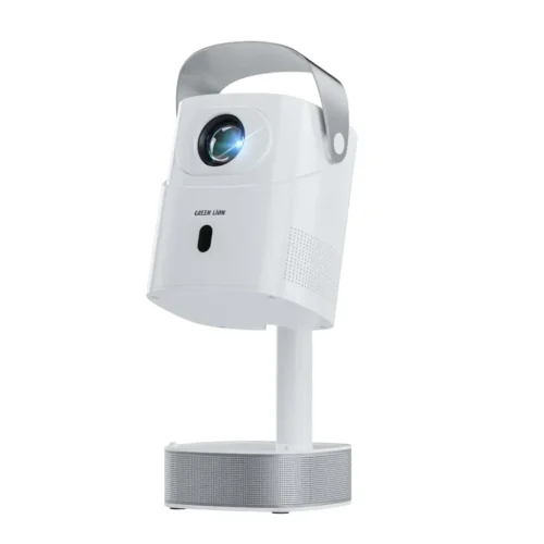 GNPLPRJRWH-Green-Lion-Pluto-4K-Portable-Projector-White-e1747657119746