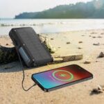Powerology 27000mAh Solar Wireless Charging Power Bank