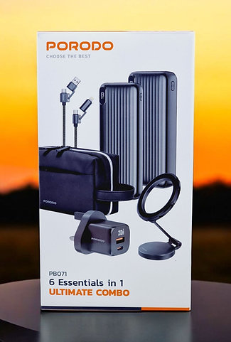 Porodo 6 Essentials in 1 Ultimate Combo