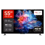 TCL 55″ V6C 4K HDR Smart Google TV – 55V6C (2025 Model)