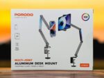 Porodo Multi-Joint Aluminum Desk Mount