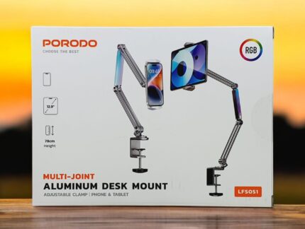 Porodo Multi-Joint Aluminum Desk Mount