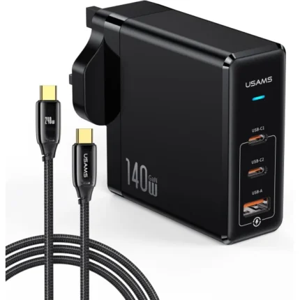USAMS 140W GaN Fast Wall Charger