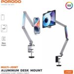 Porodo Multi-Joint Aluminum Desk Mount
