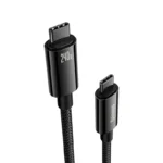 Baseus Tungsten Gold 240W USB-C to USB-C Cable (1 Meter/3.3ft, Black)